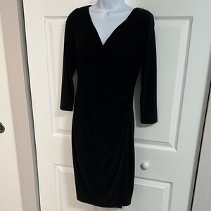 Ralph Lauren Black Long Sleeve Dress